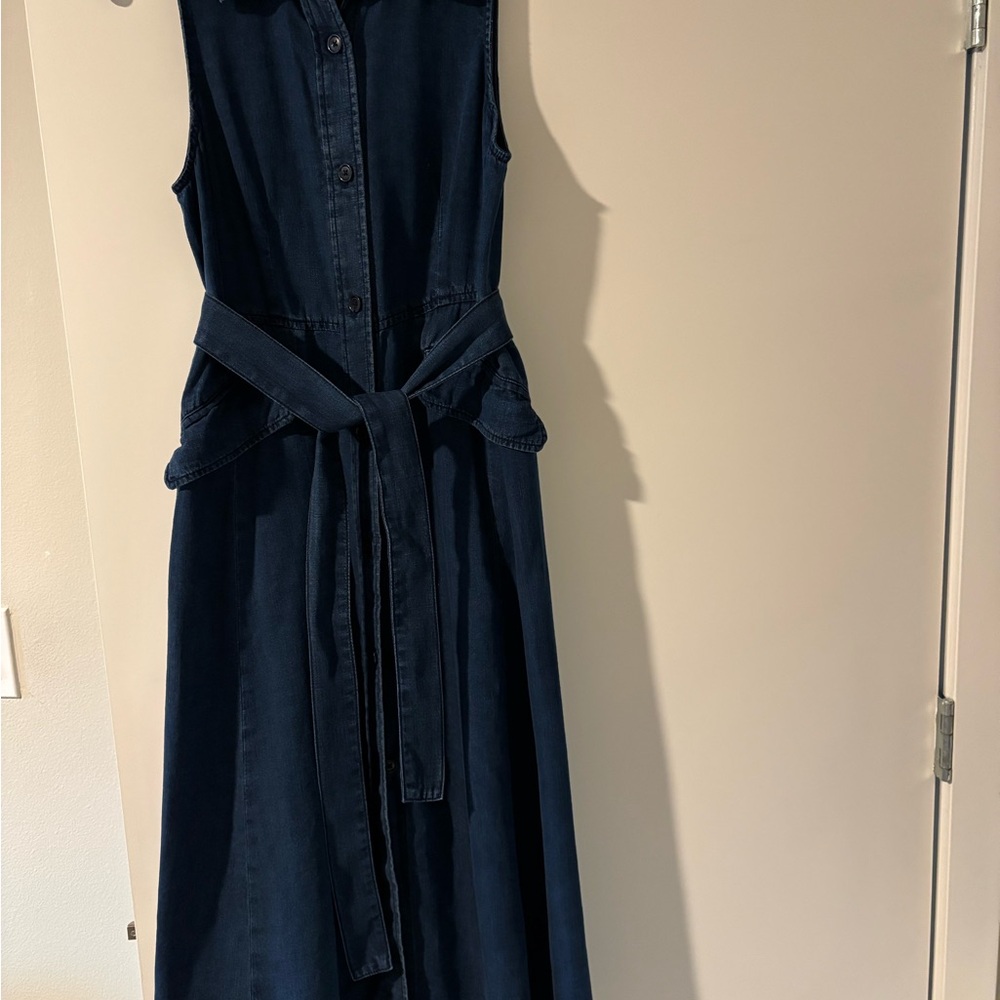 Banana Republic Factory denim Maxi Dress
